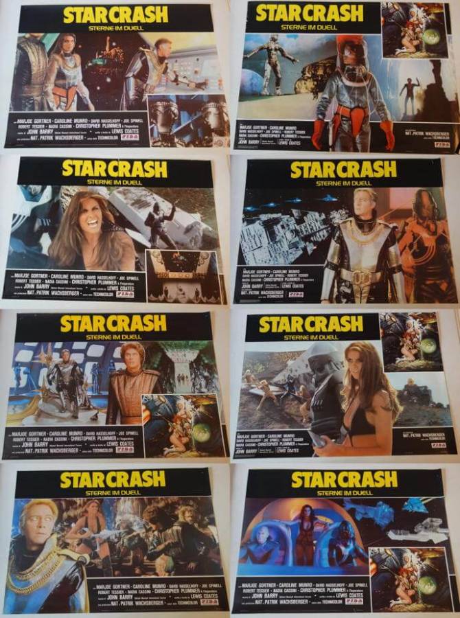 Star Crash original release german fotobusta set